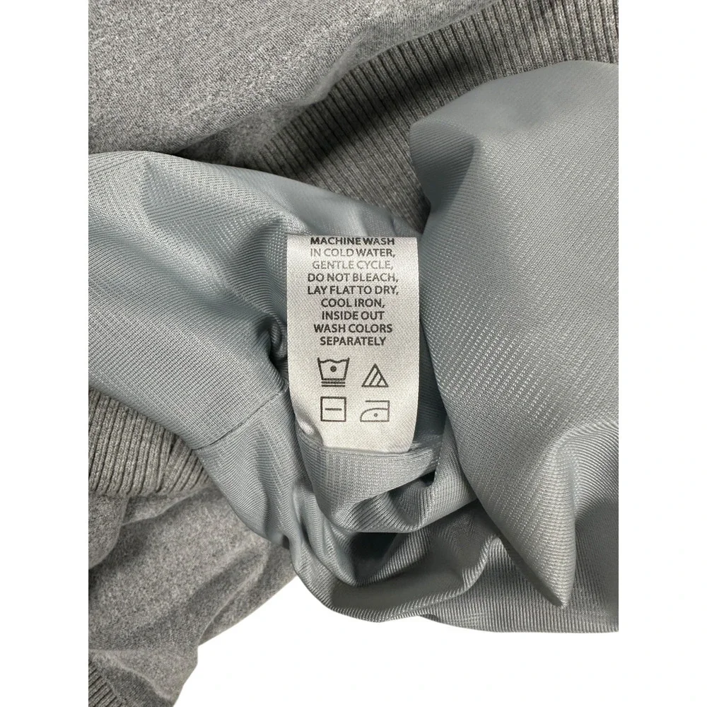 Fennec Golf Quail Hollow Windshirt Mens XXL Gray Micro Suede Long Sleeve NWT